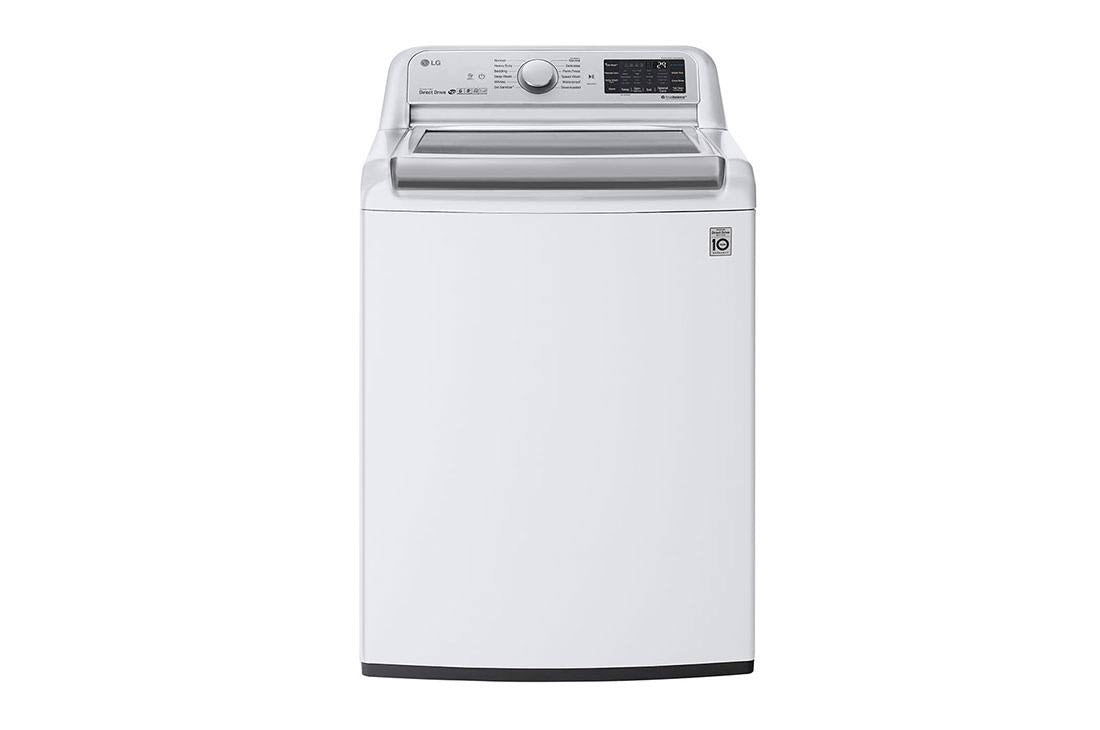 LG 5.5 cu. ft. High Efficiency Mega Capacity Smart Top Load Washer with TurboWash3D and Wi-Fi Enabled in White, ENERGY STAR