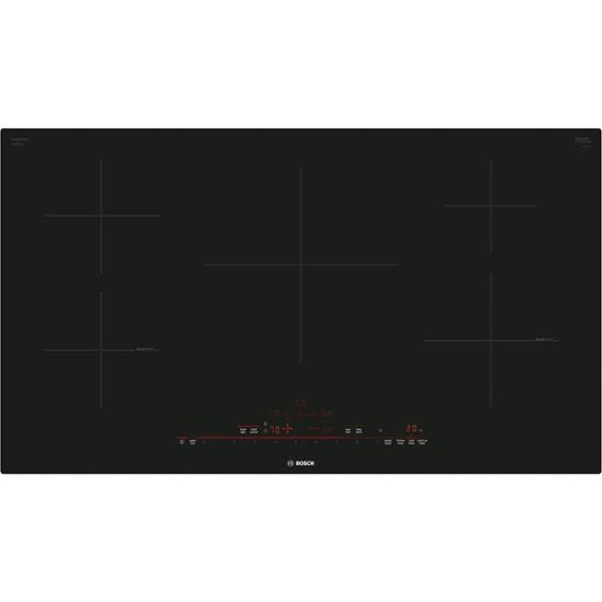 Bosch 800 Series 36-in 5 Elements Black Induction Cooktop.