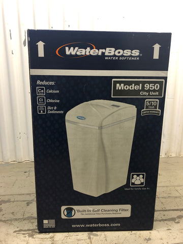 Waterboss 22,000-Grain City Water Softener System.