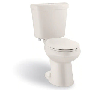 Glacier bay 2-piece 1.1 GPF/1.6 GPF High Efficiency Dual Flush Elongated Toilet.