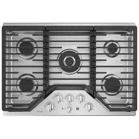 GE Profile 30 In Gas Cooktop with 5 Sealed Burners