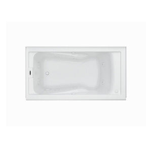 American Standard EverClean 60 in. x 32 in. x 21-1/2 in Acrylic RIGHT DRAIN Rectangular Alcove Whirlpool Bathtub in White Model